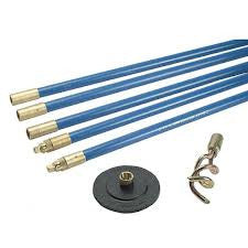 Bailey Lockfast 3/4in Drain Rod Set 2 Tools & Straps