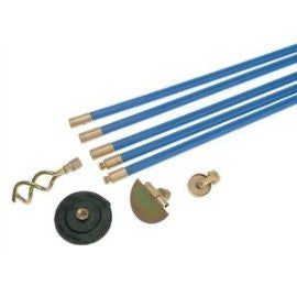Bailey Universal 3/4in Drain Rod Set 4 Tools & Straps