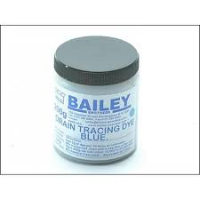 Bailey Drain Testing Dye 200g Jar