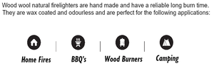 Wood Wool Natural Firelighter