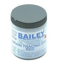 Bailey Drain Testing Dye 200g Jar