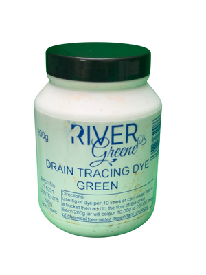 Drain Testing Dye 200g Jar - Various Colours